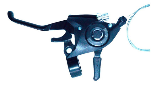 Imagen 2 de 4 de Palancas Cambios Integradas Yuanda Mtb 3x7 Velocidades