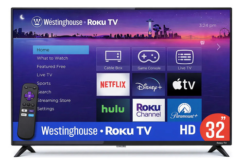 Pantalla Westinghouse 32 Pulgadas Smart Tv Roku