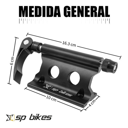Rack Portabicicleta Vaquita Sp Bikes Pick Up Horquilla Tijer