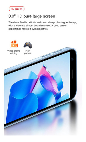 Roiesvry Xs16 Mini Smartphone De 3 Pulgadas 4g Lte Android