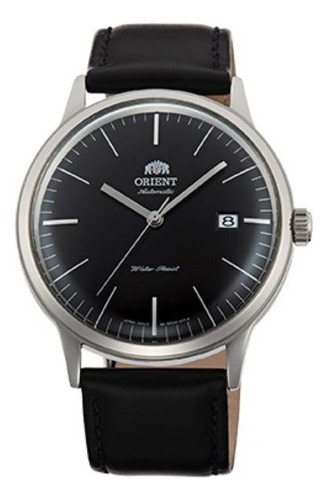 Reloj Orient Tac0000db Hombre Automatico Bambino Negro Plateado Negro
