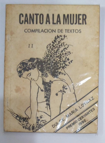 Livro Canto A La Mujer - Compilacion De Textos -  Vol.2 - Dulce Maria Loynaz