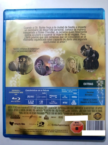 Un Amor Inesperado Jennifer Aniston Blu Ñray Original (Usado)