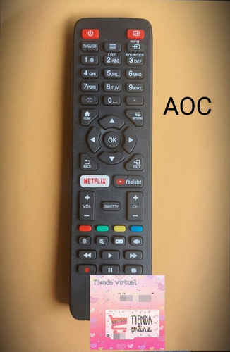 Control Remoto Para Aoc