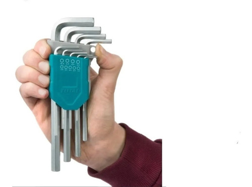 Set Llaves Hexagonales Milimétricas X9u Industrial Total