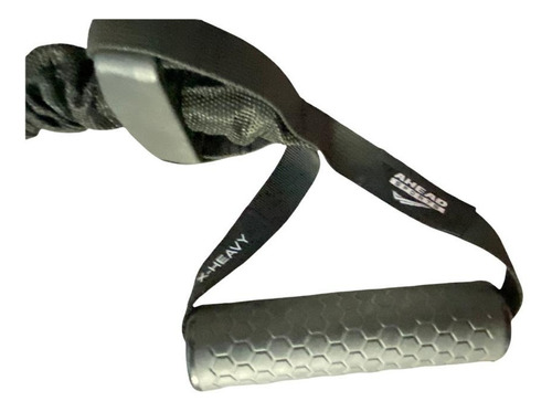 Elástico Extensor Látex Super Heavy Ahead Sports Preto
