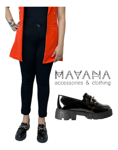 Zapatos Mocasines Mujer Plataforma Juveniles Casual Elegante