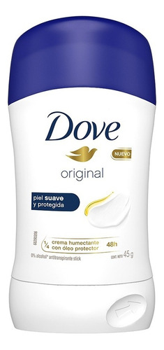 Desodorante En Barra Dove Original Sin Alcohol 45gr