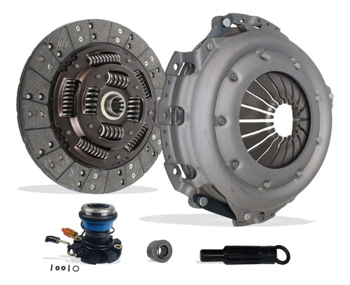 Eiofevy Juego Embrague Hd Kit Esclavo Para V8-5.8l