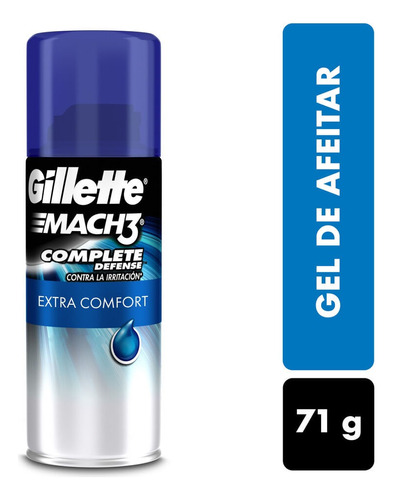 Gel De Afeitar Gillette Mach3 Extra Confort X 71gr
