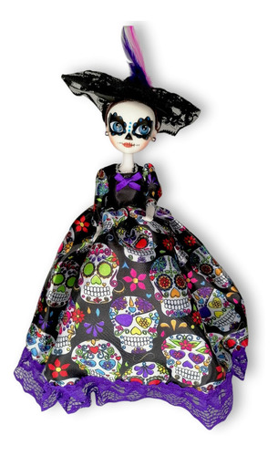 Muñeca Catrina Día De Muertos Calavera Muerte | Meses sin intereses Muñeca Catrina Día De Muertos Calavera Muerte | Meses sin intereses
