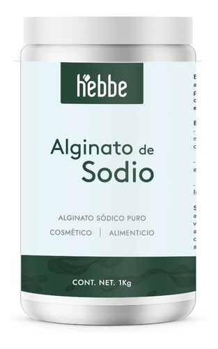 Alginato De Sodio Cosmético Mascarilla Peel Off Hidropla 1kg