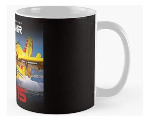 Taza Bombardero Incendiario Canadair Cl-415 Northstar Calida