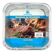 Comprar Bandeja De Aluminio Cuadrada 20,5 Cm Para Hornos Aluminio