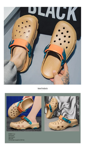 Sandalias De Playa Coconut Hole De Estilo Coreano Para Hombr