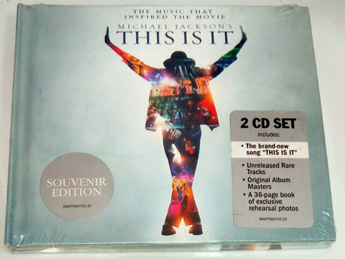 Michael Jackson This Is It Set 2 Cds  Nuevo Original