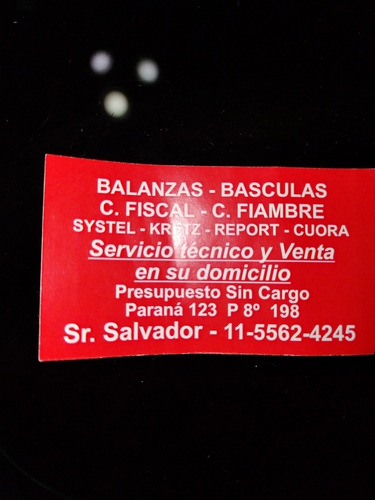 Imagen 5 de 5 de Reparación:balanzas-básculas,systel-kretz-moretti-cort/fiamb