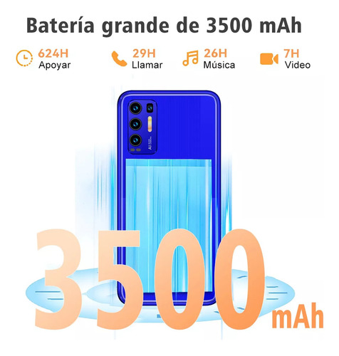 Twl F2x Teléfonos Celular Dual Sim 6.26 Hd 2+16gb Soporte Expansión 128 Gb Smartphone Con Reconocimiento Facial Doble Cámara