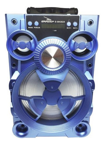 Caixa De Som Amplificada Bluetooth Multifunction Portable