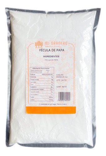 Fécula De Papa 1 Kg