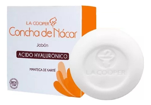 Jabón De Concha De Nacar - La Cooper - Con Acido Hialuronico