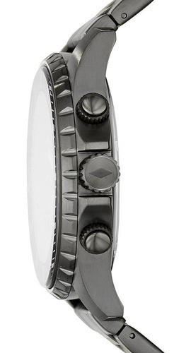 Relógio Masculino Fossil Fs5673/1cn 48mm Aço Grafite