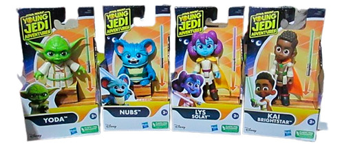 Star Wars Young Jedi Adventures Set De 4 (Usado)