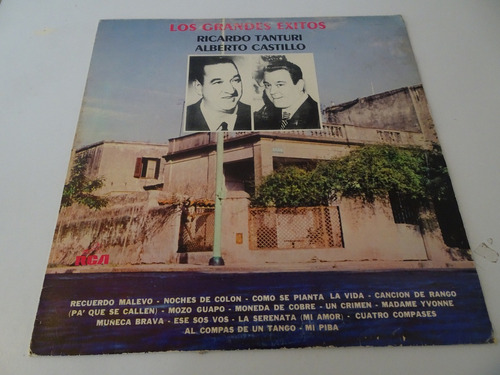 Ricardo Tanturi - Alberto Castillo - Grandes Exitos - Vinilo