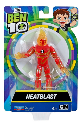 Ben 10 Heatblast - Figura Bsica