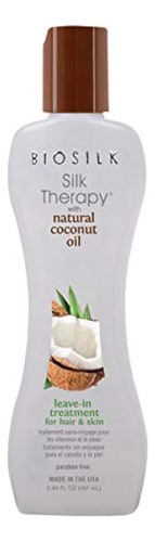 Biosilk Silk Therapy With Coconut Oil Leave-in Treatment 5.6