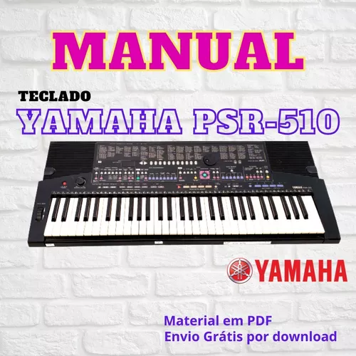 Teclado Yamaha PSR E473 5/8 + Suporte X + Capa+ Pedal Cherub