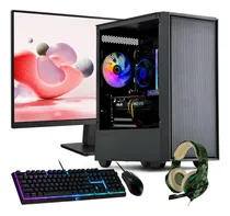 Comprar Pc Gamer + Monitor 24 + Perif Intel Core I3 14100 16gb 500gb