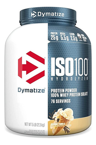 Iso 100 Dymatize 5 Lb Hidrolizada Whey Isolate 100% Original