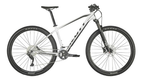 Bicicleta Aspect 930 Talla Xs Scott Negra Con Amarillo Y Pla Color Pearl white