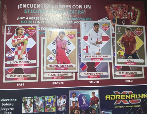 World Cup Qatar 2022 Sticker Panini Pack Extra