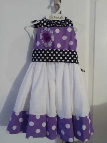 Vestido Para Niñas Talla 3 (Usado)