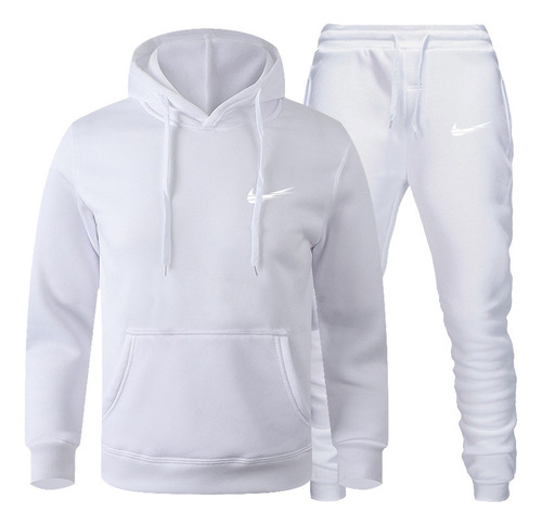 Sudadera Con Capucha Con Forro Polar Para Hombre, Casual De