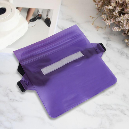 Bolsa Seca Impermeable Portátil Violeta 22cmx22cm Violeta