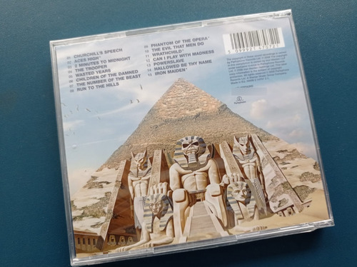 Iron Maiden Somewhere Back In Time - The Best Cd, Compila
