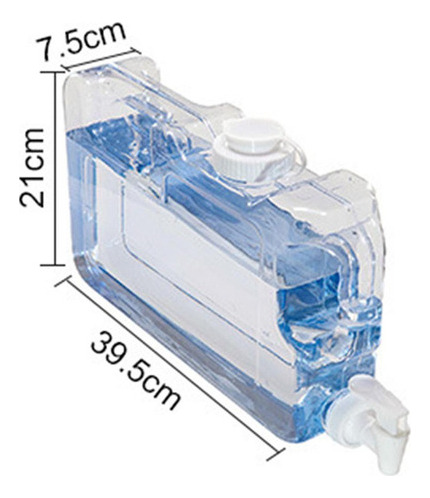 * 1 Contenedores De Agua Con Grifo, Cubo De Agua Impermeable