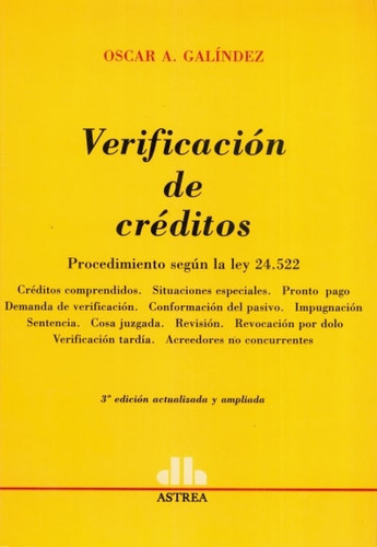 Libro Verificación De Créditos