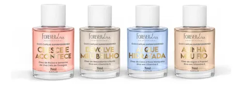 Kit Óleos Capilares Superpoderosos Completo Forever Liss 7ml — R$ 40,90 em Mercado Livre, 32% OFF