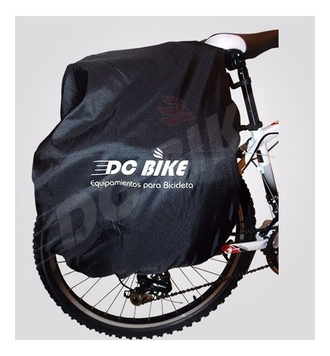 Promo!! Alforja P/ Bici 70 Lts + Cubre + Morral Delantero