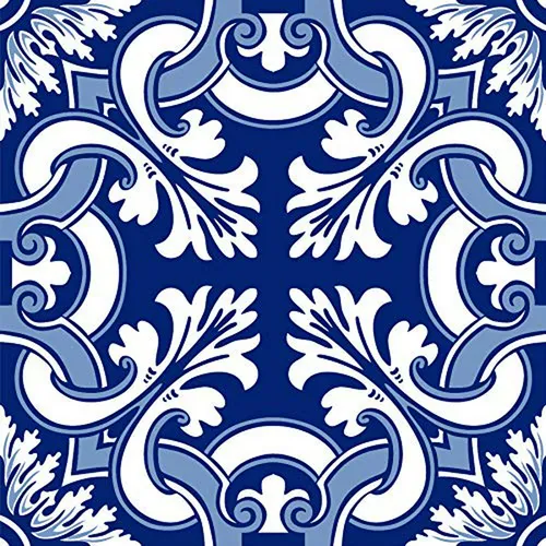 Azulejos Autoadhesivos Estilo Español Portugués - 16 Piezas