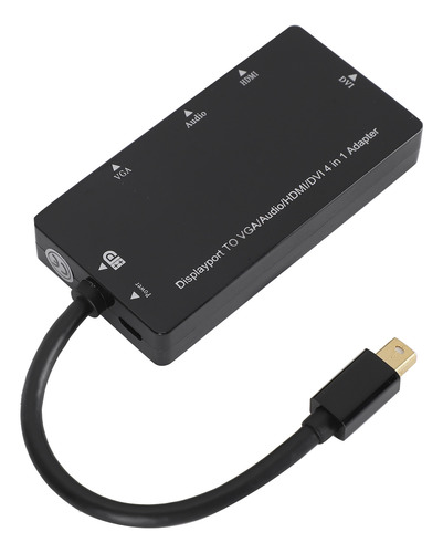 Adaptador Mini A Dvi Vga/para/cable Conversor 4 En 1