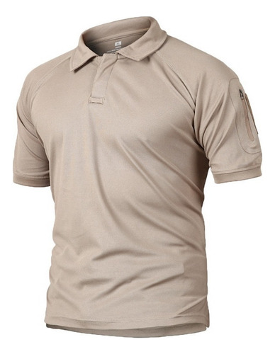 Playera Táctica Militar De Manga Corta Para Hombre, Camiset