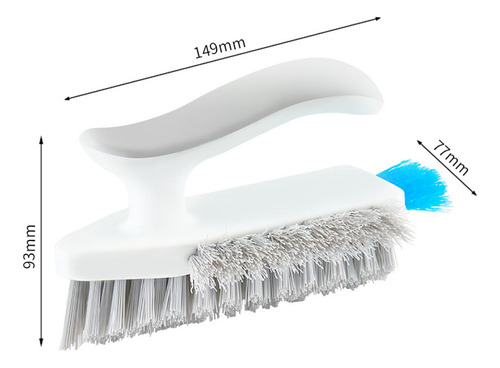 5 Ultimate Grime Fighter Bathroom Scrubbing Brushes 5 Pcs