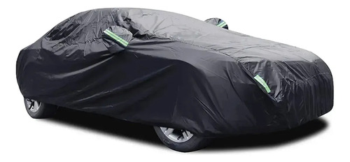 Apexride Funda Cubierta Para Auto Oxford Impermeable, Protector Anti Lluvia Y Sol, Anti Uv, Gruesa Resistente, Reflectante De Seguridad, Funda Para Coche Exterior, Ajuste Universal
