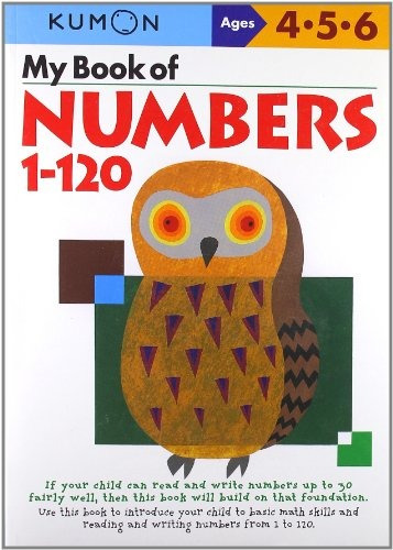 Book : My Book Of Numbers 1-120 (kumon Workbooks) - Kumon