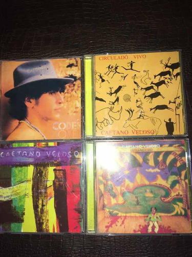 Caetano Veloso 4 Cd Usados Impecables